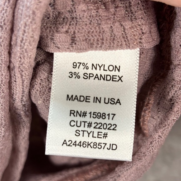 Altar'd State Women's Long Sleeve Ruched Top‎ Dusty Lavender Textured Sz XL NWT - Picture 7 of 10